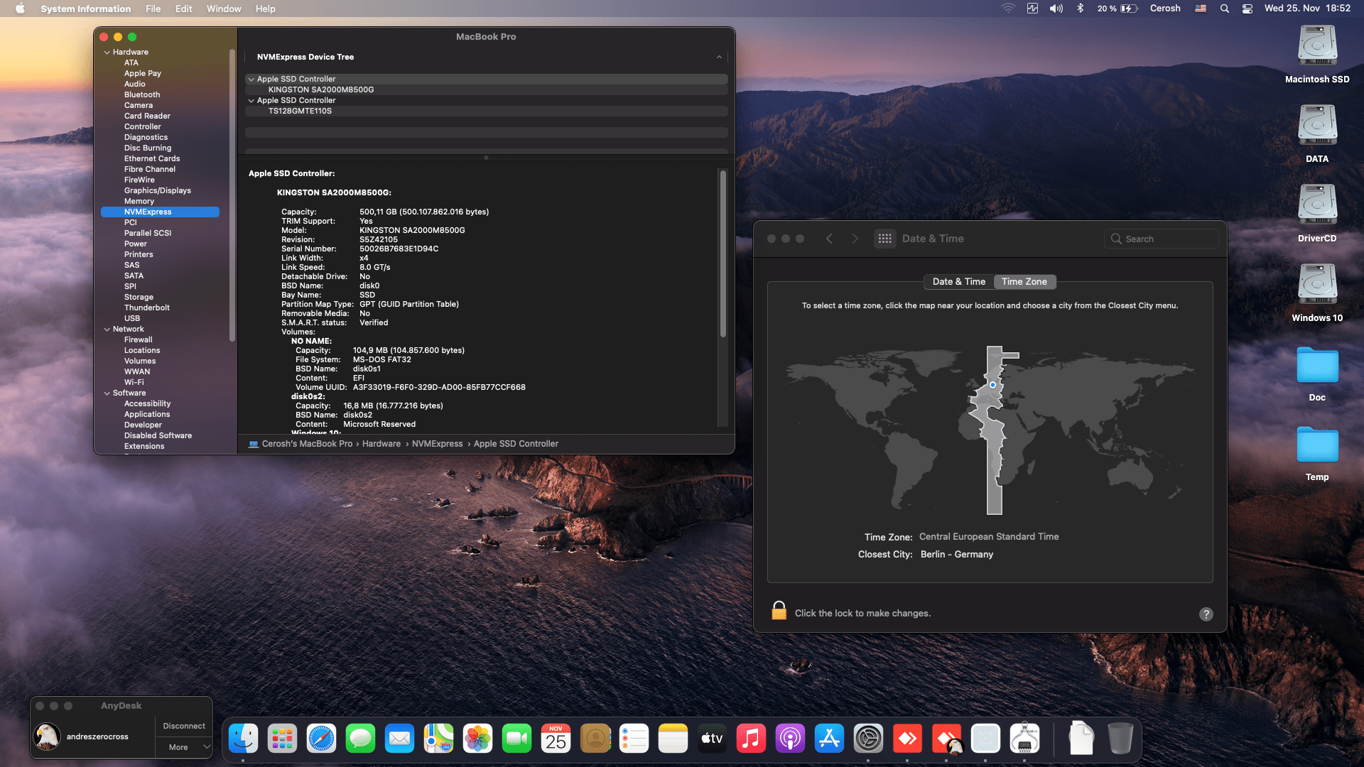 MSI GL63 8SE 071 [CoffeeLake   Intel UHD 630 + RTX 2060]   OpenCore 5